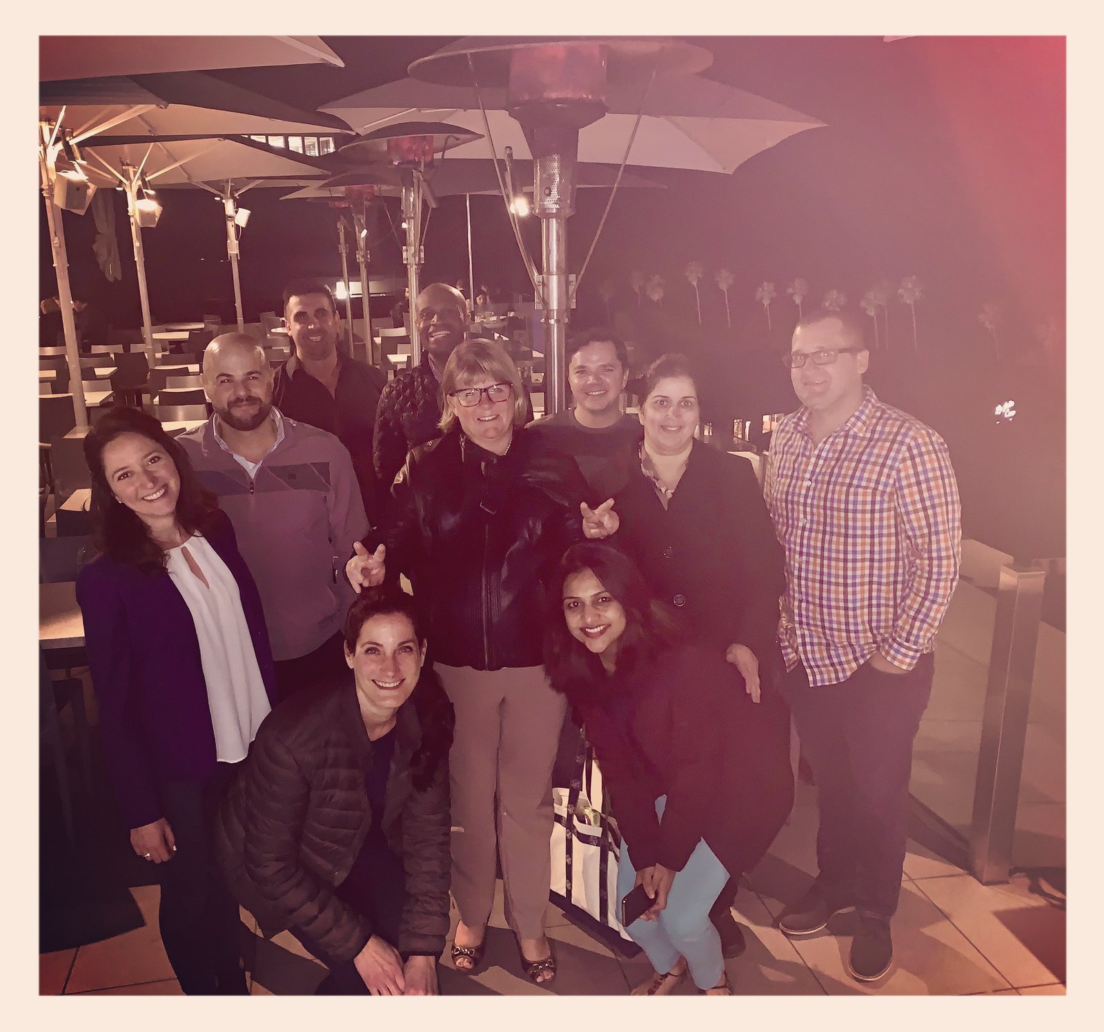 C-Vision team evening out